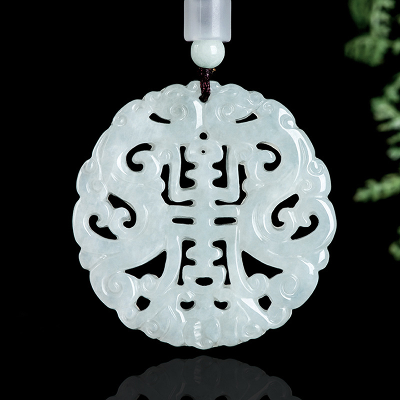 Jewelry & Watches Vitopoulos Reviews - Collier pendentif dragon en jadéite birmane,