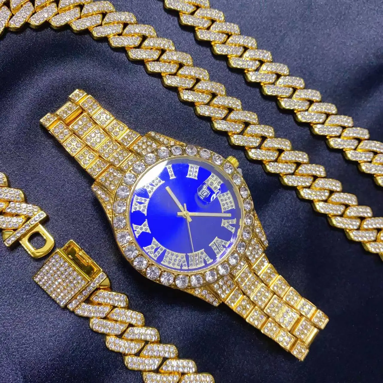 Icebox Jewelry Watches - Ensemble de bijoux 3 pièces Hip
