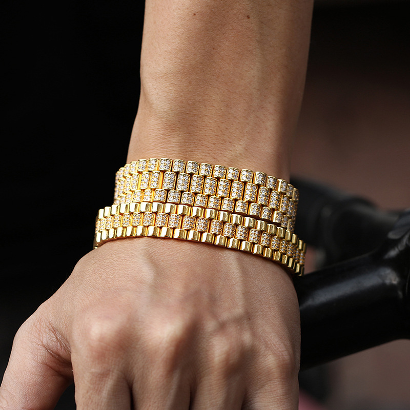 Icebox Jewelry Watches - Bracelet de montre Hip Hop Iced