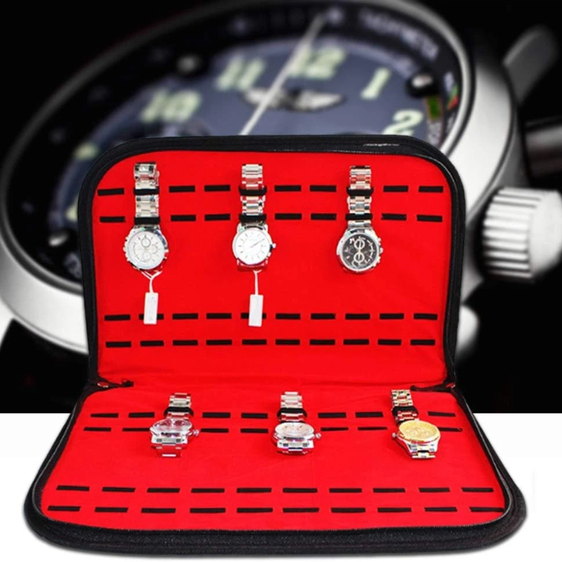 Jewelry Box With Watches - Sac de rangement pour montres à