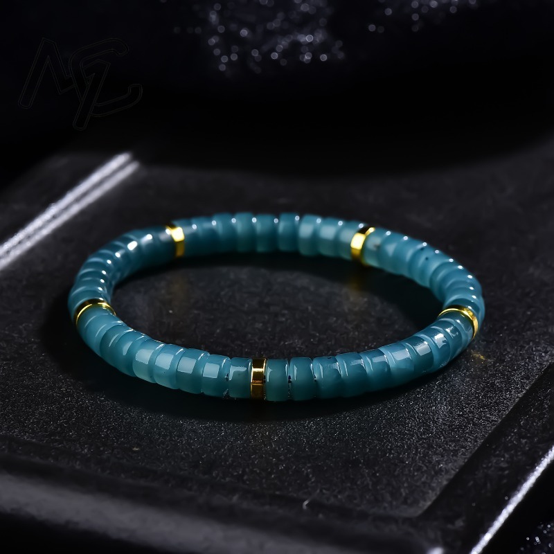 Jewelry & Watches Vitopoulos Reviews - Bracelet de perles d'abacus en jadéite