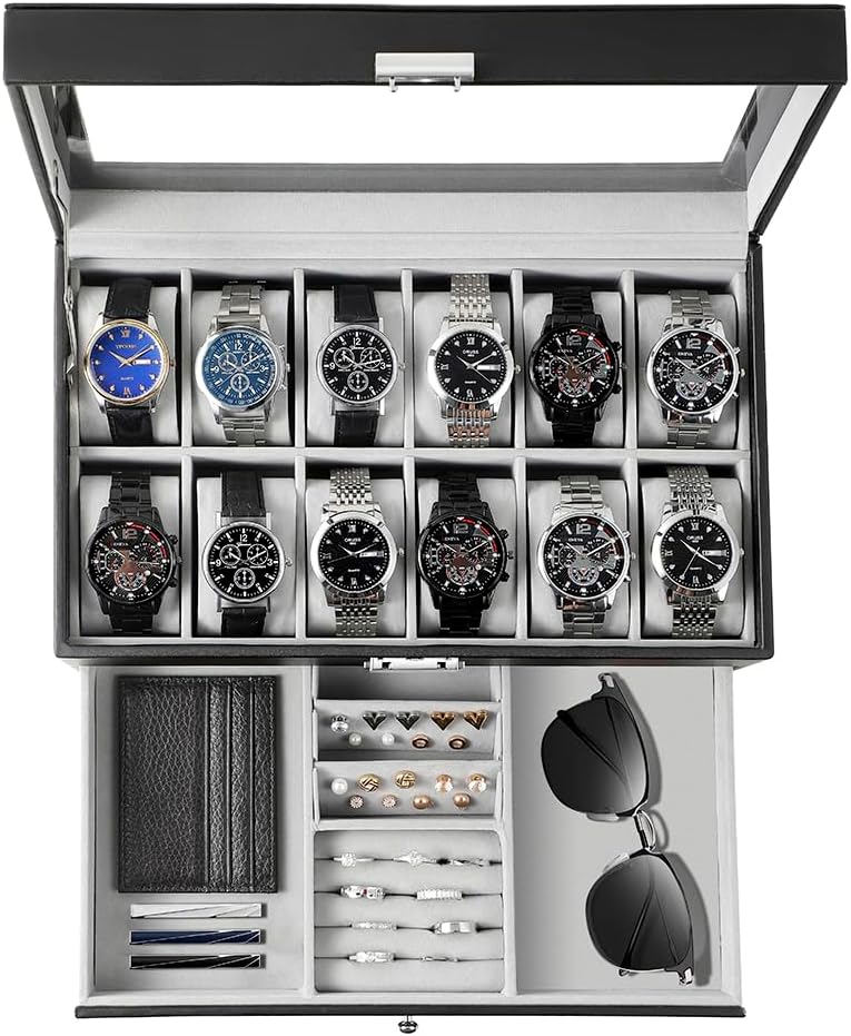 Jewelry Box With Watches - Boîte de rangement pour montres pour