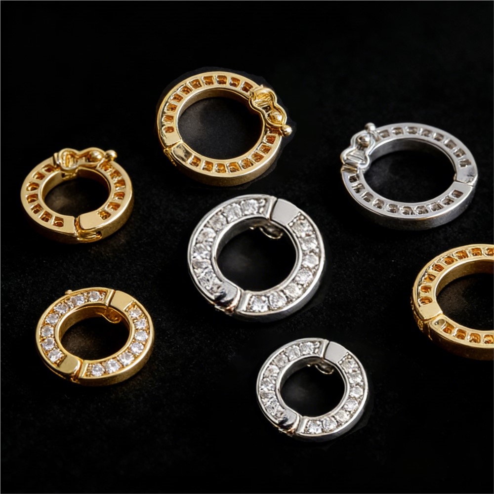 Boucles de connexion rondes, f - Pearl Necklace avis et prix