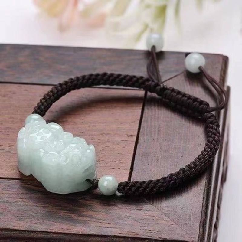 Bracelet Pixiu en jadéite natu - Jewelry & Watches Vitopoulos Reviews avis et prix