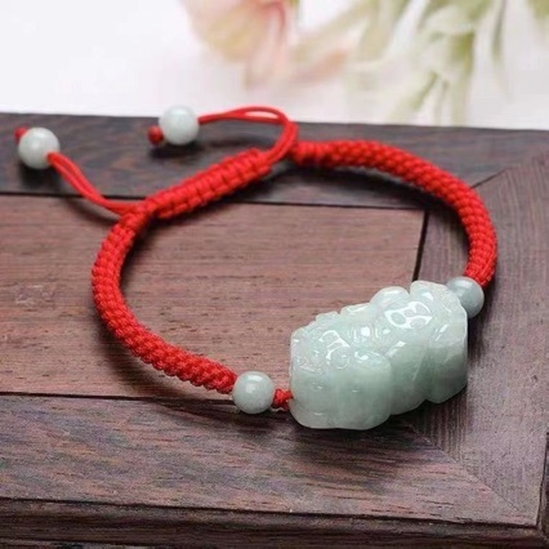 Bracelet Pixiu en jadéite natu - Jewelry & Watches Vitopoulos Reviews avis et prix