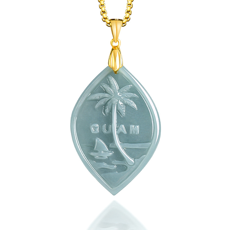 Pendentif en jadéite naturelle - Pacific Jewelry & Watches Los Angeles avis et prix
