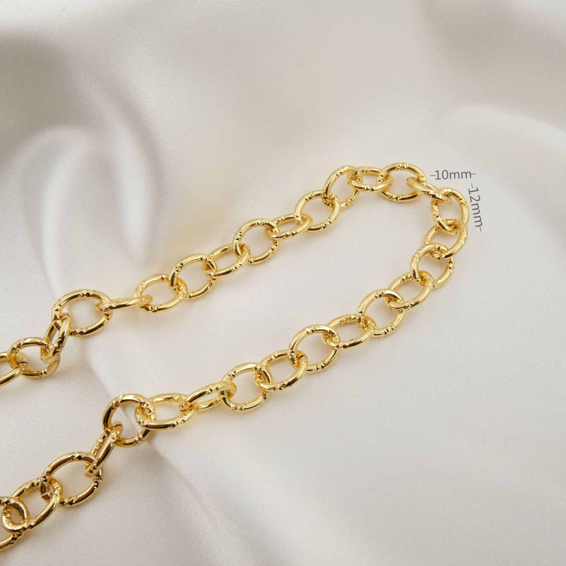 WT-BC199 18K plaqué or cuivre  - Hip Hop Chain Necklace avis et prix