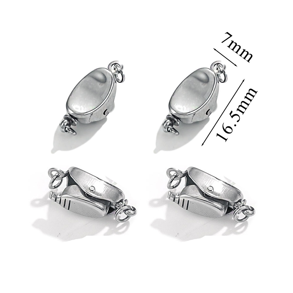 Boucles de collier en titane e - Pearl Necklace avis et prix