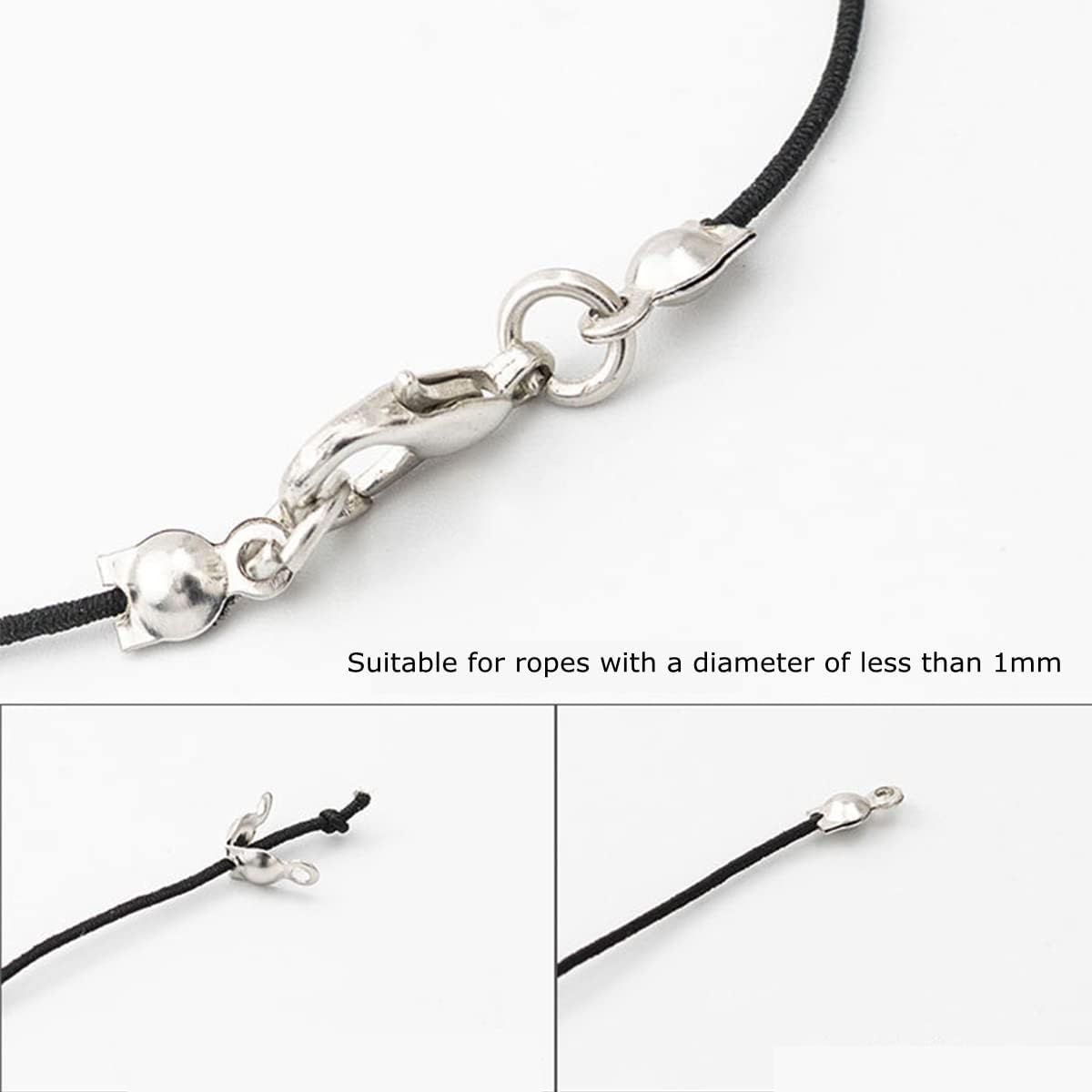 Embouts Coquille en Argent 925 - Pearl Necklace avis et prix