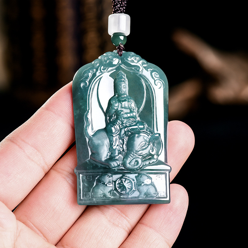 Collier pendentif Guanyin en j - Jewelry & Watches Vitopoulos Reviews avis et prix