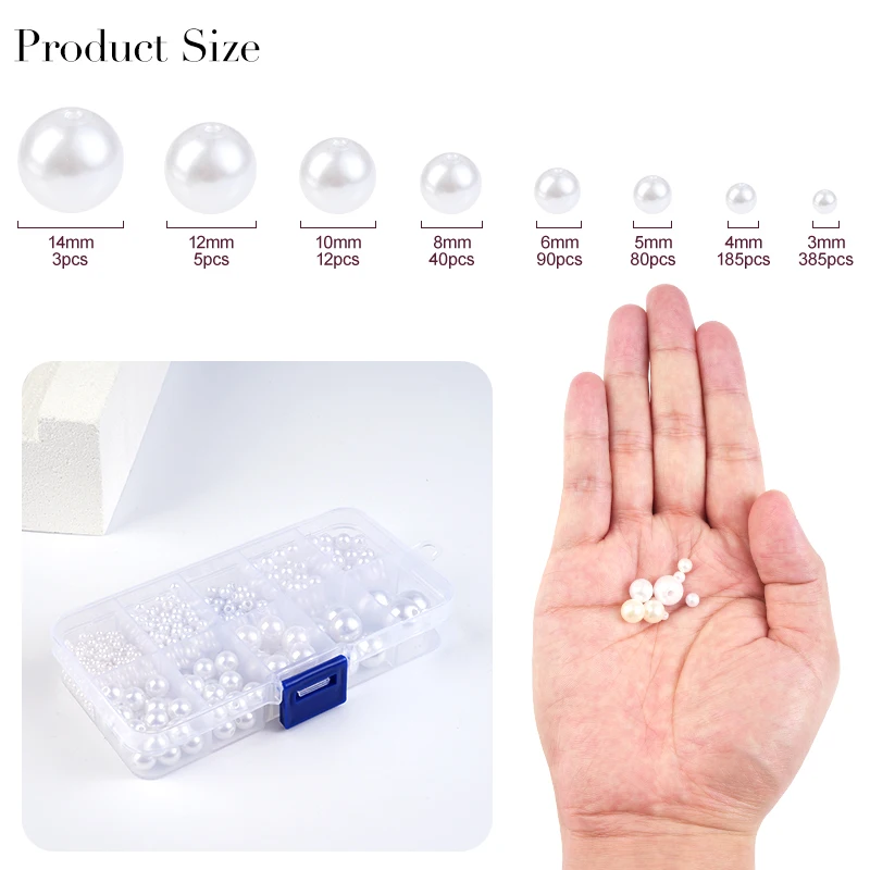 Kit de perles en résine de fau - Pearl Necklace avis et prix
