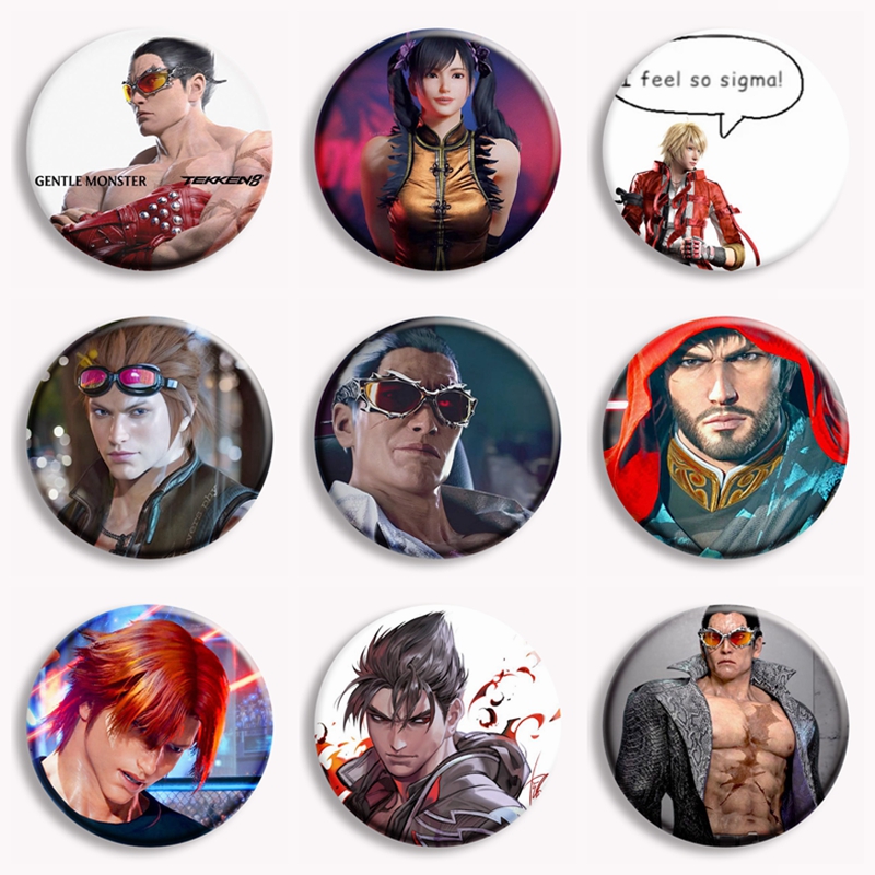 Jeu chaud Tekken 8 personnage  - Vintage Brooch Pin avis et prix