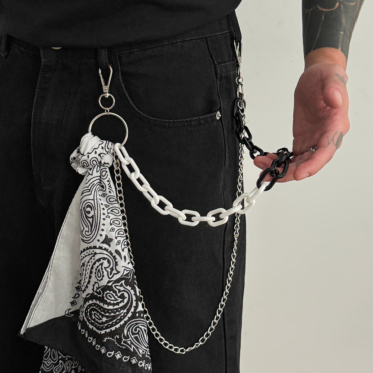 Chaîne de pantalon superposée  - Hip Hop Chain Necklace avis et prix