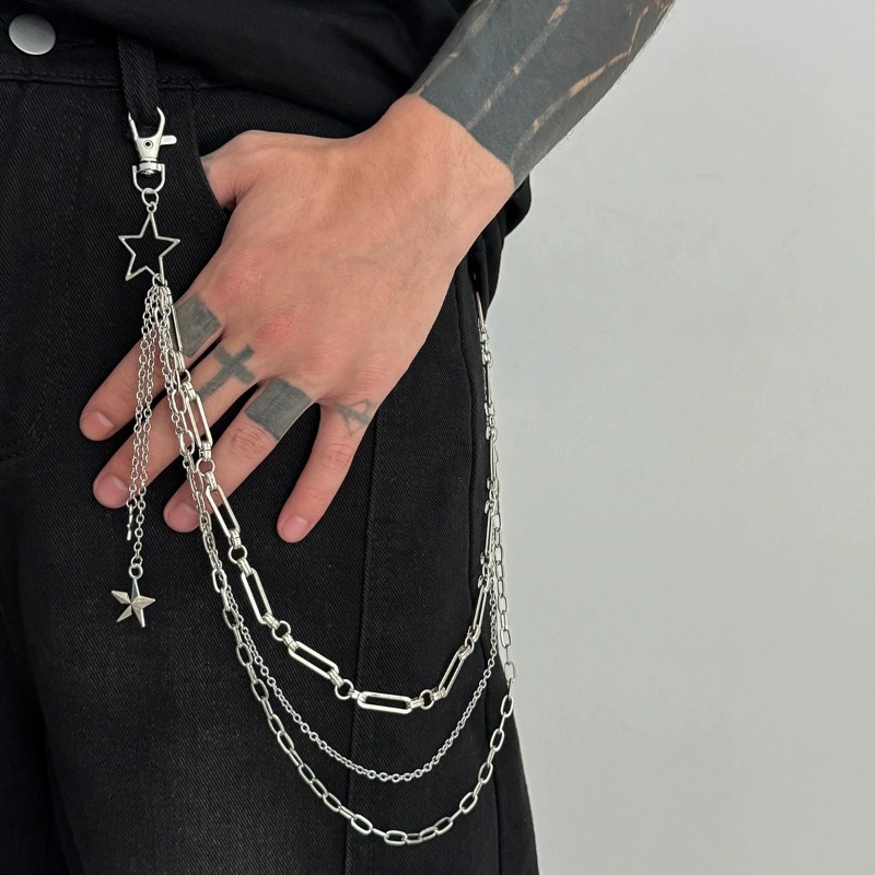 Chaîne de taille double couche - Hip Hop Chain Necklace avis et prix