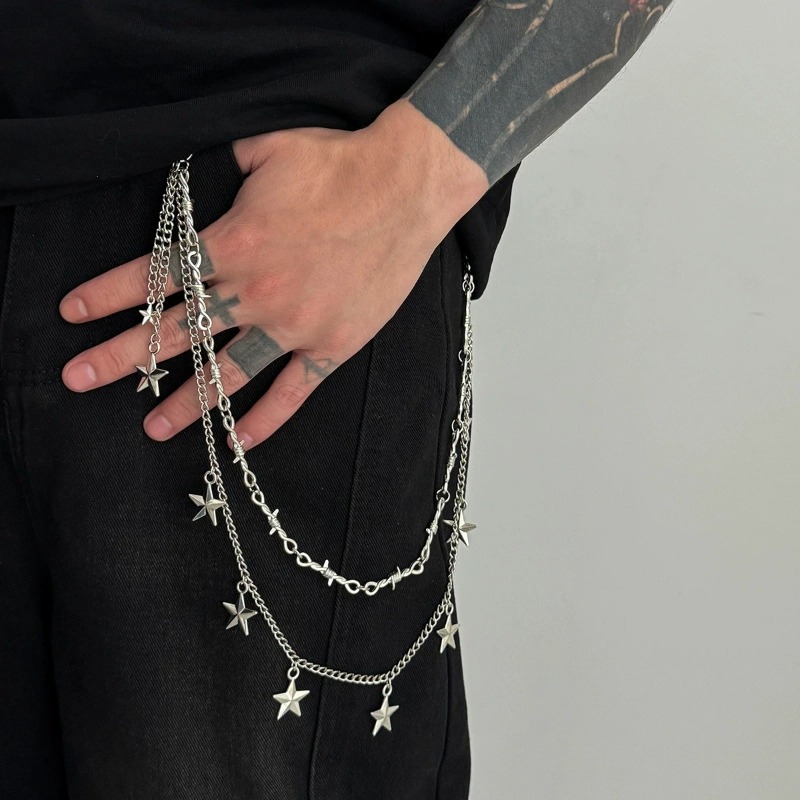 Chaîne de taille double couche - Hip Hop Chain Necklace avis et prix