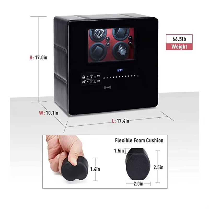 Boîte à remontoir de montres n - Jewelry Box With Watches avis et prix