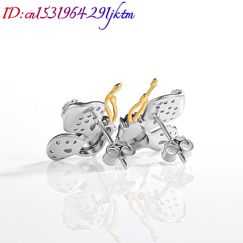 Boucles d'oreilles papillon en - Jewelry & Watches Vitopoulos Reviews avis et prix