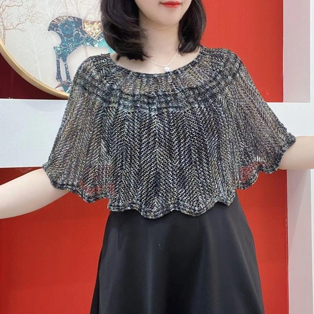 Châle en crochet style pull av - Vintage Brooch Pin avis et prix