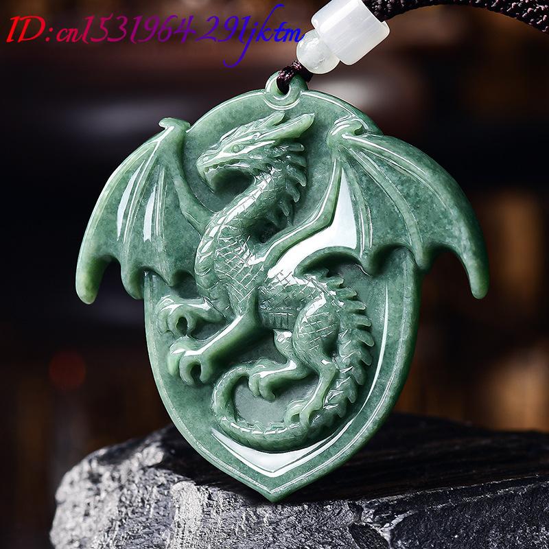 Collier pendentif Dragon en ja - Jewelry & Watches Vitopoulos Reviews avis et prix
