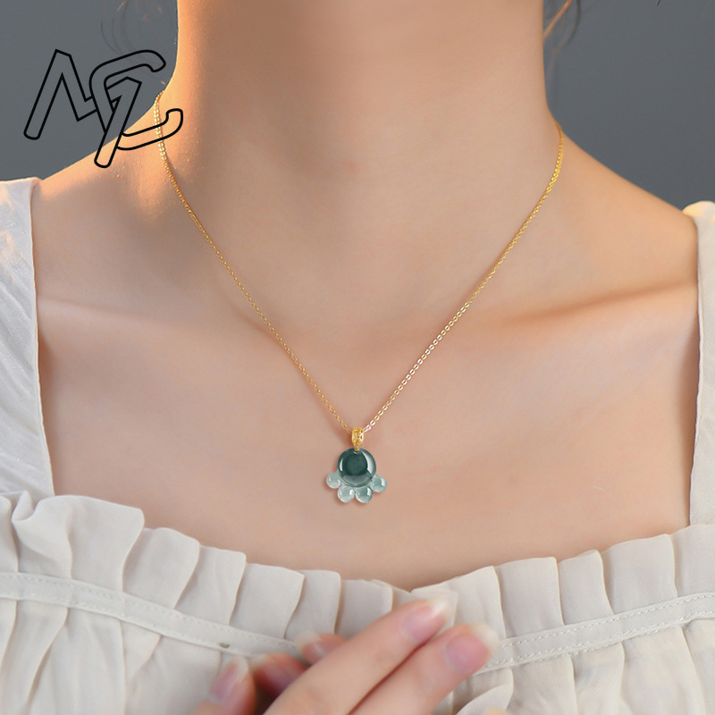 Collier pendentif patte de cha - Jewelry & Watches Vitopoulos Reviews avis et prix