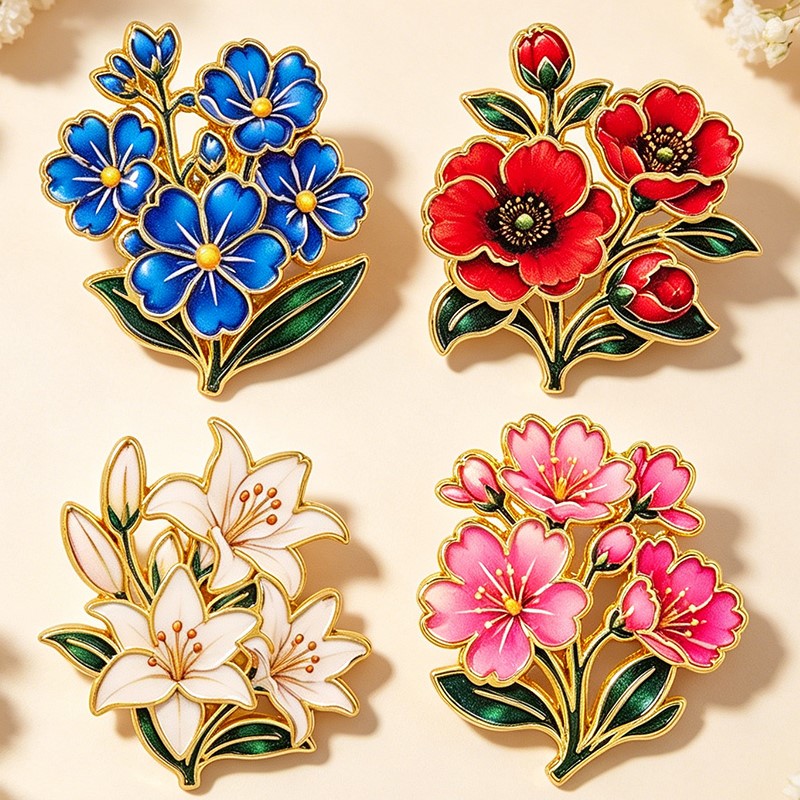 Broche Émail Vintage Mignonne  - Vintage Brooch Pin avis et prix