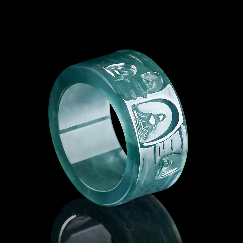 Bague Bouddha en Jadeite Natur - Jewelry & Watches Vitopoulos Reviews avis et prix
