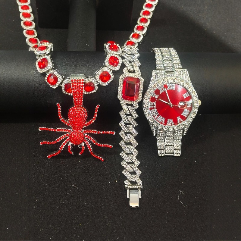 Ensemble de bijoux Hip Hop pou - Icebox Jewelry Watches avis et prix